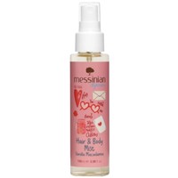 Messinian Spa Vanilla Macadamia Hair & Body Mist 100ml - Ενυδατικό Mist Μαλλιών & Σώματος με Άρωμα Καραμελωμένη Βανίλια