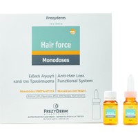 Frezyderm Hair Force Monodose Day/Night 14 x10ml - Αμπούλες για την Αντιμετώπιση της Τριχόπτωσης