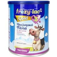 Frezyderm Frezylac Gold 3 400gr - Αγελαδινό Βιολογικό Γάλα 3ης Ηλικίας από τον 10ο Μήνα