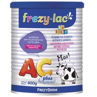 Frezyderm Frezylac AC Plus 400g - Διαιτητικό Τρόφιμο σε Σκόνη για την Αντιμετώπιση των Κολικών Από την Γέννηση Έως τον 12ο Μήνα