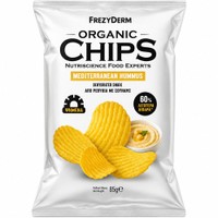 Frezyderm Organic Chips 85g - Mediterranean Hummus - Βιολογικό Ψημένο Σνακ από Ρεβύθια με Χούμους