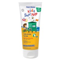 Frezyderm Kids Sun+Nip Spf50+, 175ml - Παιδικό Αντηλιακό Γαλάκτωμα για Πρόσωπο & Σώμα με Εντομοαπωθητικούς Παράγοντες