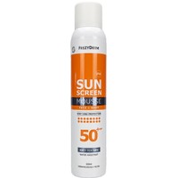 Frezyderm Sunscreen Face & Body Mousse Spf50+, 200ml - Αντηλιακός Αφρός Προσώπου & Σώματος Πολύ Υψηλής Προστασίας 