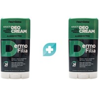 Frezyderm Promo Dermofilia Adults DeoCream Hybrid Deodorant Formula 2x40ml - Αποσμητικό με Ενεργούς Μικροσπόγγους σε Μία Ενυδατική Κρέμα