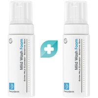 Frezyderm Promo Mild Wash Foam 300ml (2x150ml) - Πολύ Απαλός Αφρός Καθαρισμού Ιδανικός για τη Φυσιολογική & την Ευαίσθητη Επιδερμίδα