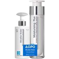 Frezyderm Promo Moisturizing Plus Cream Age 30+, 50ml & Micellar Water 50ml - Εντατική Ενυδατική Κρέμα Προσώπου & Λαιμού για Επανόρθωση της Επιδερμίδας για Ηλικίες 30+ & Ενεργό Μικκυλιακό Νερό Καθαρισμού