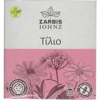 Zarbis Johnz Lime Tree Tea 10 Τεμάχια (10 Φακελάκια x 1.2g) - Τίλιο σε Εμβαπτιζόμενα Φακελάκια