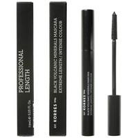 Korres Black Volcanic Minerals Professional Length Mascara 01 Black 7.5ml - Εντυπωσιακό Μήκος, Πλούσιο Χρώμα, Γεμίζει & Διαχωρίζει τις Βλεφαρίδες Χωρίς να τις Βαραίνει