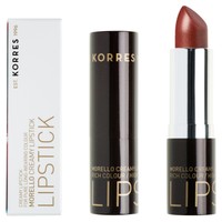 Korres Morello Creamy Lipstick 3.5gr - 36 Cinnamon Velour - Κραγιόν για τα Χείλη με Σταθερό & Λαμπερό Αποτέλεσμα