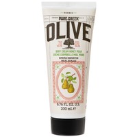 Korres Pure Greek Olive Body Cream Honey & Pear 200ml - Ενυδατική Κρέμα Σώματος με Εξαιρετικό Παρθένο Ελαιόλαδο & Άρωμα Μέλι, Αχλάδι