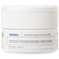 Korres Mediterranean Donkey Milk Protein Strengthening Face Cream 40ml - Ενισχυμένη Κρέμα Προσώπου με Πρωτεΐνες & Γάλα Γαϊδούρας για Ξηρές Επιδερμίδες