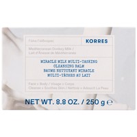 Korres Mediterranean Donkey Milk Miracle Multi-Tasking Cleansing Bar 250ml - Εξαιρετικά Απαλό Σαπούνι Καθαρισμού Προσώπου, Σώματος με Γάλα Γαϊδούρας