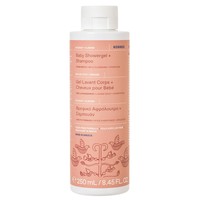 Korres Baby Shower Gel, Shampoo with Coconut & Almond 250ml - Βρεφικό Αφρόλουτρο, Σαμπουάν Σχεδιασμένο για τον Καθαρισμό της Ευαίσθητης Επιδερμίδας & Μαλλιών