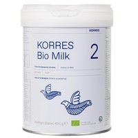Korres Bio Milk 2, 400gr - Βιολογικό Αγελαδινό Γάλα 2ης Βρεφικής Ηλικίας σε Μορφή Σκόνης για Βρέφη Από 6 έως 12 Μηνων
