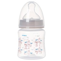 Korres Feeding Bottle From 0m+ with Slow Flow Silicone Teat , 150ml - Μπιμπερό Πολυπροπυλενίου με Θηλή Σιλικόνης Χαμηλής Ροής για Βρέφη Από τη Γέννηση