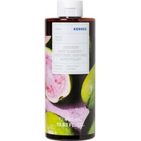 Korres Renewing Body Cleanser Guava Shower Gel 400ml - Αναζωογονητικό, Ενυδατικό Αφρόλουτρο με Άρωμα Τροπικού Guava & Φρέσκιας Καρύδας