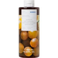 Korres Renewing Body Cleanser Santorini Grape Shower Gel 400ml - Αναζωογονητικό, Ενυδατικό Αφρόλουτρο με Φρέσκο, Φρουτώδες Άρωμα από Αμπέλια Σαντορίνης