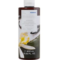 Korres Renewing Body Cleanser Mediterranean Vanilla Blossom Shower Gel 400ml - Αναζωογονητικό, Ενυδατικό Αφρόλουτρο με Ιδιαίτερο Άρωμα Βανίλιας & Απαλές Νότες από Λευκά Άνθη