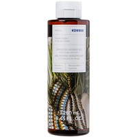 Korres Forest Cedar Renewing Shower Gel 250ml - Αναζωογονητικό Αφρόλουτρο με Τονωτικό Εκχύλισμα Φασκόμηλου & Ξυλώδες Άρωμα Κέδρου