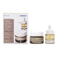 Korres Promo Black Pine Plump-Up Sleeping Facial 40ml & Δώρο Overnight Total Revival Serum 15ml - Κρέμας Νύχτας για Σύσφιξη & Lifting με Εκχύλισμα Μαύρης Πεύκης & Διφασικός Ορός Νύχτας για Ολική Ανανέωση