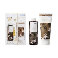 Korres Promo Jasmine Renewal Body Cleanser 250ml & Body Smoothing Milk 200ml - Ενυδατικό Αφρόλουτρο & Ενυδατικό Γαλάκτωμα Σώματος με Γιασεμί