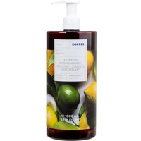 Korres Renewing Body Cleanser Citrus Shower Gel 1000ml - Αναζωογονητικό, Ενυδατικό Αφρόλουτρο με Άρωμα Eσπεριδοειδών με Αντλία