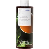 Korres Renewing Body Cleanser Mint Tea Shower Gel 400ml - Αναζωογονητικό, Ενυδατικό Αφρόλουτρο με Δροσερό Άρωμα Πράσινο Τσάι