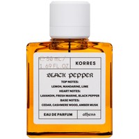 Korres Black Pepper Eau de Parfum 50ml - Ανδρικό Άρωμα με Νότες Μαύρου Πιπεριού