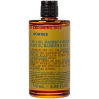 Korres Athenian Grooming 4 in 1 Oil Barber's Recipe 100ml - Ξηρό Λάδι Περιποίησης 4 σε 1 που Μαλακώνει, Τιθασεύει, Θρέφει & Ξεμπερδεύει Μαλλιά & Γένια