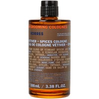 Korres Athenian Grooming Vetiver & Spices Eau de Cologne 100ml - Ανδρικό Άρωμα με Ζεστές Νότες Βέτιβερ & Μπαχαρικά