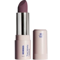 Korres True Velvety Lipstick 3g - 25 Plum Rose - Κραγιόν με Κρεμώδη υφή & Πλούσιο Χρώμα με Μόλις Ένα Πέρασμα