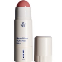 Korres Natural Collor Multi Stick Balm 4,5g - 12 Petal Pink - Πολυχρηστικό Stick με Κρεμώδη Υφή για Φυσικό Αποτέλεσμα & Λάμψη