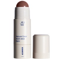 Korres Natural Collor Multi Stick Balm 4,5g - 32 Muted Brown - Πολυχρηστικό Stick με Κρεμώδη Υφή για Φυσικό Αποτέλεσμα & Λάμψη