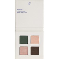 Korres Real Color Eyeshadow Palette 4g - 01 Forest Nudes - Τετραπλή Παλέτα Σκιών με Πλούσια Χρώματα σε Ματ & Μεταλλικές Αποχρώσεις με Κρεμώδη Υφή για Εύκολη Εφαρμογή