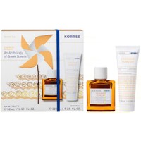 Korres Promo Cashmere Kumquat Eau De Toilette 50ml & Body Milk 125ml - Γυναικείο Άρωμα με Νότες από Κουμκουάτ, Μανταρίνι, Πορτοκάλι & Αρωματικό Γαλάκτωμα Σώματος με Νότες από Κουμκουάτ, Μανταρίνι, Πορτοκάλι