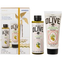 Korres Promo Pure Greek Olive Honey & Pear Body Cream 200ml & Shower Gel 250ml - Ενυδατική Κρέμα Σώματος με Εξαιρετικό Παρθένο Ελαιόλαδο & Άρωμα Μέλι, Αχλάδι & Τονωτικό Αφρόλουτρο με Εξαιρετικό Παρθένο Ελαιόλαδο & Άρωμα Μέλι, Αχλάδι