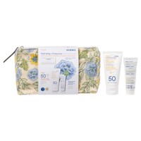 Korres Promo Yoghurt Sunscreen Face & Eye Cream Spf50, 50ml & Δώρο Greek Yoghurt Nourishing Probiotic Gel - Cream 20ml - Αντηλιακή Κρέμα Προσώπου & Ματιών Υψηλής Προστασίας, Κατάλληλη για Ευαίσθητες Επιδερμίδες & Δροσερή Κρέμα μη Λιπαρής Υφής, Ενισχυμένη με Προβιοτικά από Ελληνικό Γιαούρτι