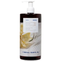 Korres Grecian Gardenia Shower Gel 1000ml - Αναζωογονητικό, Ενυδατικό Αφρόλουτρο με Άρωμα Γαρδένιας & Καθαριστικό Εκχύλισμα Φασκόμηλου με Αντλία