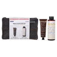 Korres Promo Athenian Grooming Anti-Aging Multi-Defender Recipe 50ml & Barber's Face & Beard Cleanser 250ml - Αντιγηραντική Κρέμα Προσώπου & Ματιών για Άνδρες & Δροσιστικό Gel Καθαρισμού για Πρόσωπο & Γένια