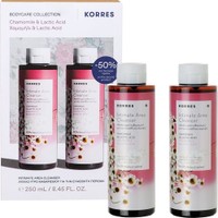 Korres Promo Intimate Area Cleanser 500ml (2x250ml) - Απαλό Καθαριστικό για την Ευαίσθητη Περιοχή με Χαμομήλι & Γαλακτικό Οξύ