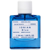 Korres Ionian Blue Eau De Toilette 50ml - Μεσογειακό Άρωμα με Νότες από Λεμόνι, Βασιλικό & Μήλο