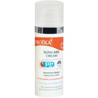 Froika Suncare Cream Spf50+, 50ml - Αδιάβροχη Αντιηλιακή Κρέμα Προσώπου & Σώματος Πολύ Υψηλής Προστασίας με Υαλουρονικό Οξύ για Κάθε Τύπο Δέρματος