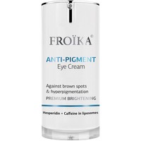Froika Anti-Pigment Eye Cream 15ml - Κρέμα Ματιών Κατά των Καφέ Κηλίδων & της Υπερμελάγχρωσης