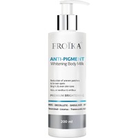 Froika Anti-Pigment Whitening Body Milk 200ml - Γαλάκτωμα με Λευκαντική Δράση για Χρωματική Ομοιομορφία στην Περιοχή του Σώματος