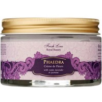 Fresh Line Royal Beauty Phaedra Flowers Body Cream 200ml - Ενυδατική Κρέμα Σώματος Φαίδρα με Βιολέτα, Λεβάντα, Γιασεμί & Διακριτικό Γκλίτερ