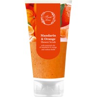 Fresh Line Mandarin & Orange Shower Scrub 150ml - Δροσερό & Αναζωογονητικό Απολεπιστικό Σώματος για το Ντους Φυσικής Σύνθεσης με Μανταρίνι & Πορτοκάλι