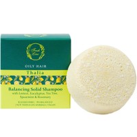 Fresh Line Thalia Oily Hair Balancing Solid Shampoo 70g - Στερεό Σαμπουάν Θάλεια Εξισορρόπησης για Λιπαρά Μαλλιά με Εκχυλίσματα Ευκαλύπτου, Τεϊόδενδρου, Λεμονιού & Επιλόβιου