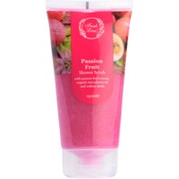 Fresh Line Passion Fruit Shower Scrub 150ml - Εξωτικό & Φρουτώδες Απολεπιστικό Σώματος για το Ντους Φυσικής Σύνθεσης με Φρούτα του Πάθους