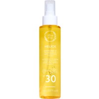 Fresh Line Helios Spf30 Tanning Body Oil 150ml - Λάδι Σώματος για Μαύρισμα Υψηλής Προστασίας με Έλαια Φραγκόσυκου, Καρύδας & Βιταμίνη Ε