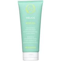 Fresh Line Helios Moisturizing & Soothing Face & Body After Sun Lotion 200ml - Ενυδατική & Καταπραϋντική Λοσιόν για Πρόσωπο & Σώμα με Αλόη, Εκχυλίσματα από Φραγκόσυκο & Βιολογικό Αγγούρι